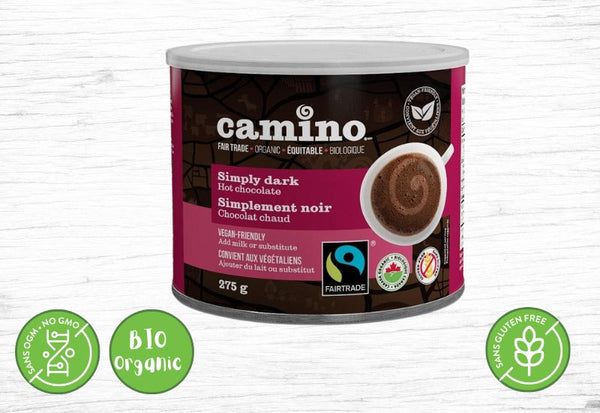 Camino, Simply Dark Organic Hot Chocolate - Fermes Valens