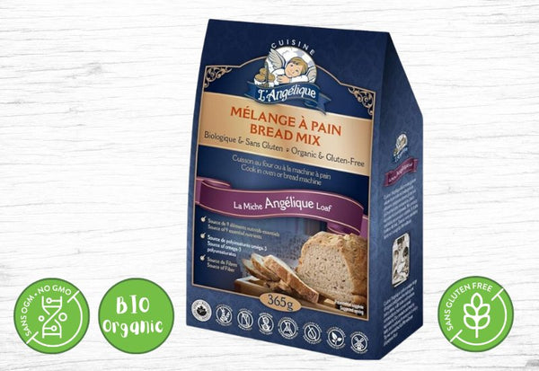 Cuisine l'Angélique, Organic Angelica loaf bread mix - Fermes Valens