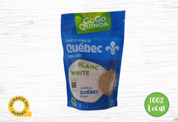 Gogo Quinoa, Grains de Quinoa Blanc du Québec - Fermes Valens