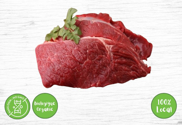 Special - 2 organic sirloin steaks - Fermes Valens