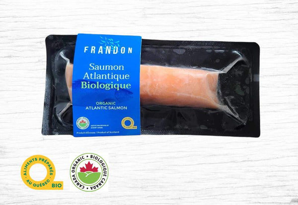 SPECIAL - Portion of organic Atlantic salmon with skin - Valens Farms