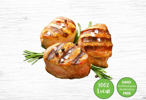 Sweet BBQ chicken breast tournedos - Fermes Valens