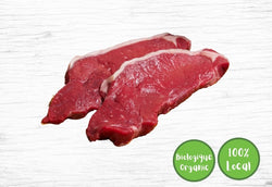 Special - 2 organic sirloin steaks - Fermes Valens