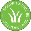 100% Nourri à l'herbe